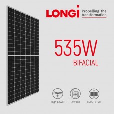 Longi Bifacial PV Panel 535W
